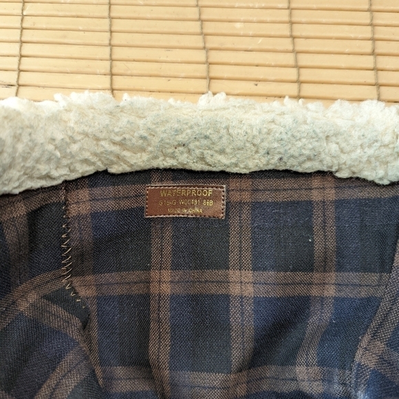 Cole Haan "Champlain" side zip faux fur trim, waterproof women's sz 8.5B distres - Picture 12 of 12